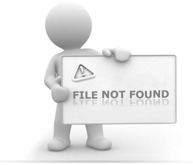 file not found